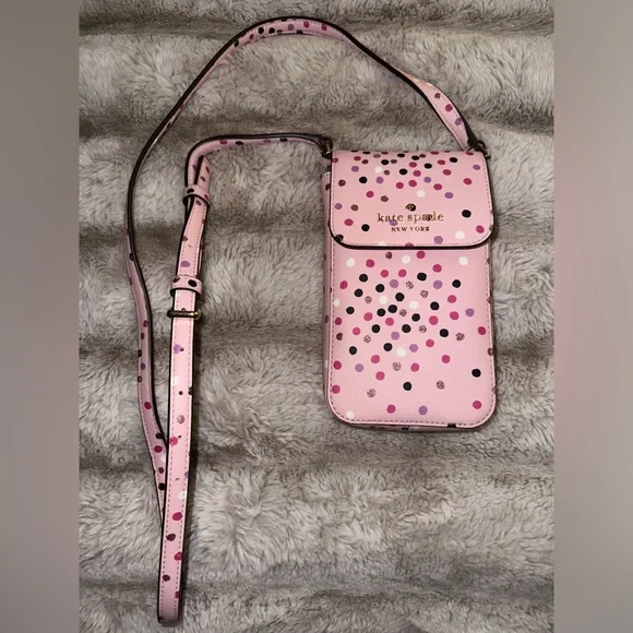 Kate Spade Staci Festival Confetti Glitter Phone Crossbody - Picture 4 of 5